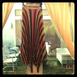 NEW! W/ TAGS Alice + Olivia Rainbow Skirt